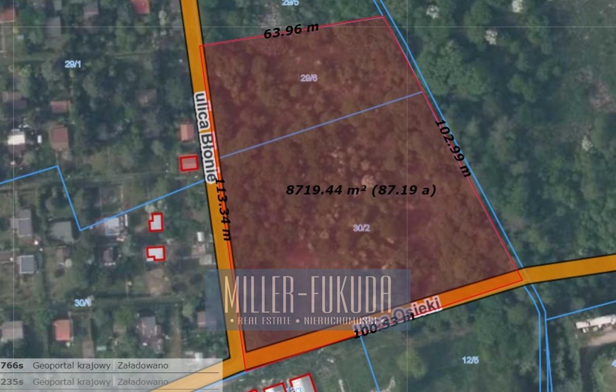 Land for sale - Warszawa, Białołęka, Osieki Street (Real Estate MIM34964459732)