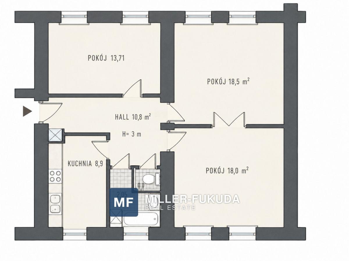 Piso en venta - Warszawa, Ochota, Koszykowa (11)