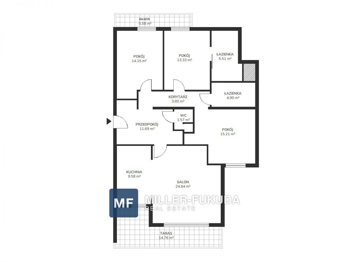 マンション売買 - Warszawa, Mokotów, Bolesława Limanowskiego (12)
