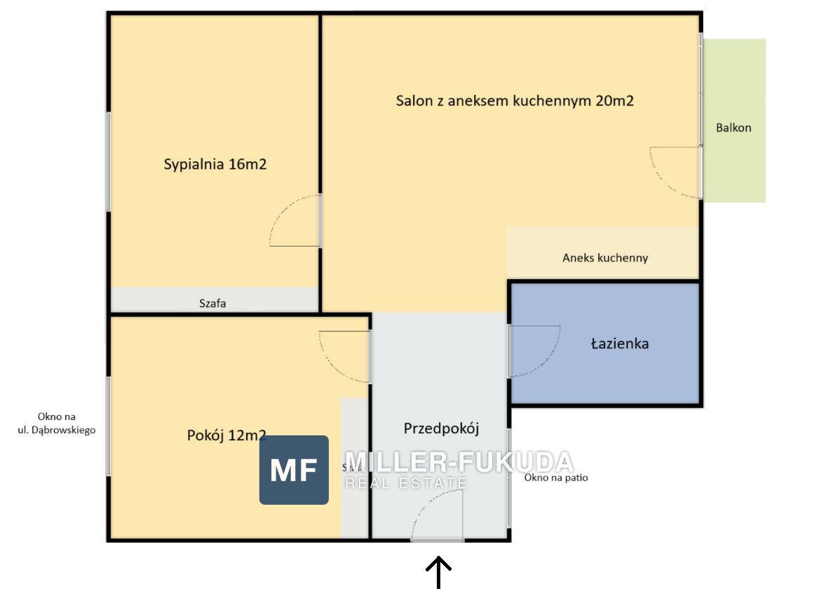 Wohnung zum Verkauf - Warszawa, Mokotów, Jarosława Dąbrowskiego (4)