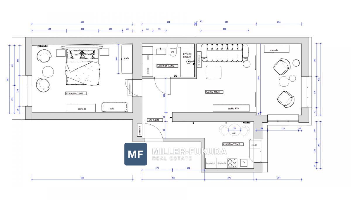 Wohnung zum Verkauf - Warszawa, Mokotów, Puławska (18)