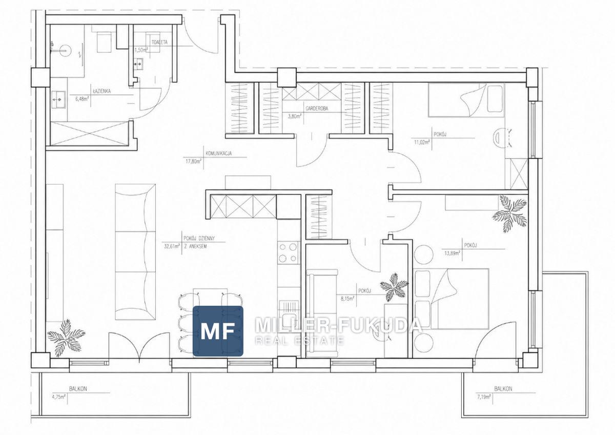 Apartment for sale - Warszawa, Mokotów, Aleja Gen. Władysława Sikorskiego (20)