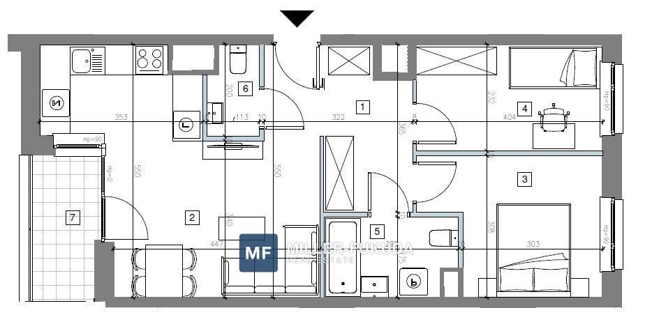 Wohnung zum Verkauf - Warszawa, Mokotów, Konstruktorska (14)